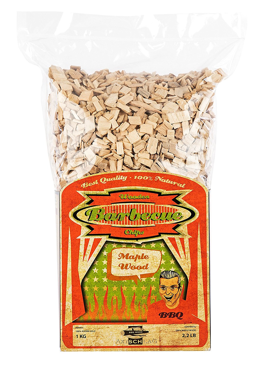 Chips Axtschlag Affumicatura Maple