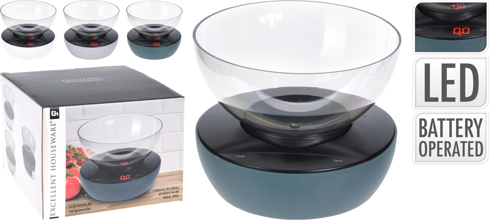 Bilancia Digitale Da Cucina 5 Kg