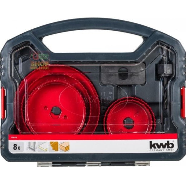 Set 5 Frese Hss Bimetalliche Kwb