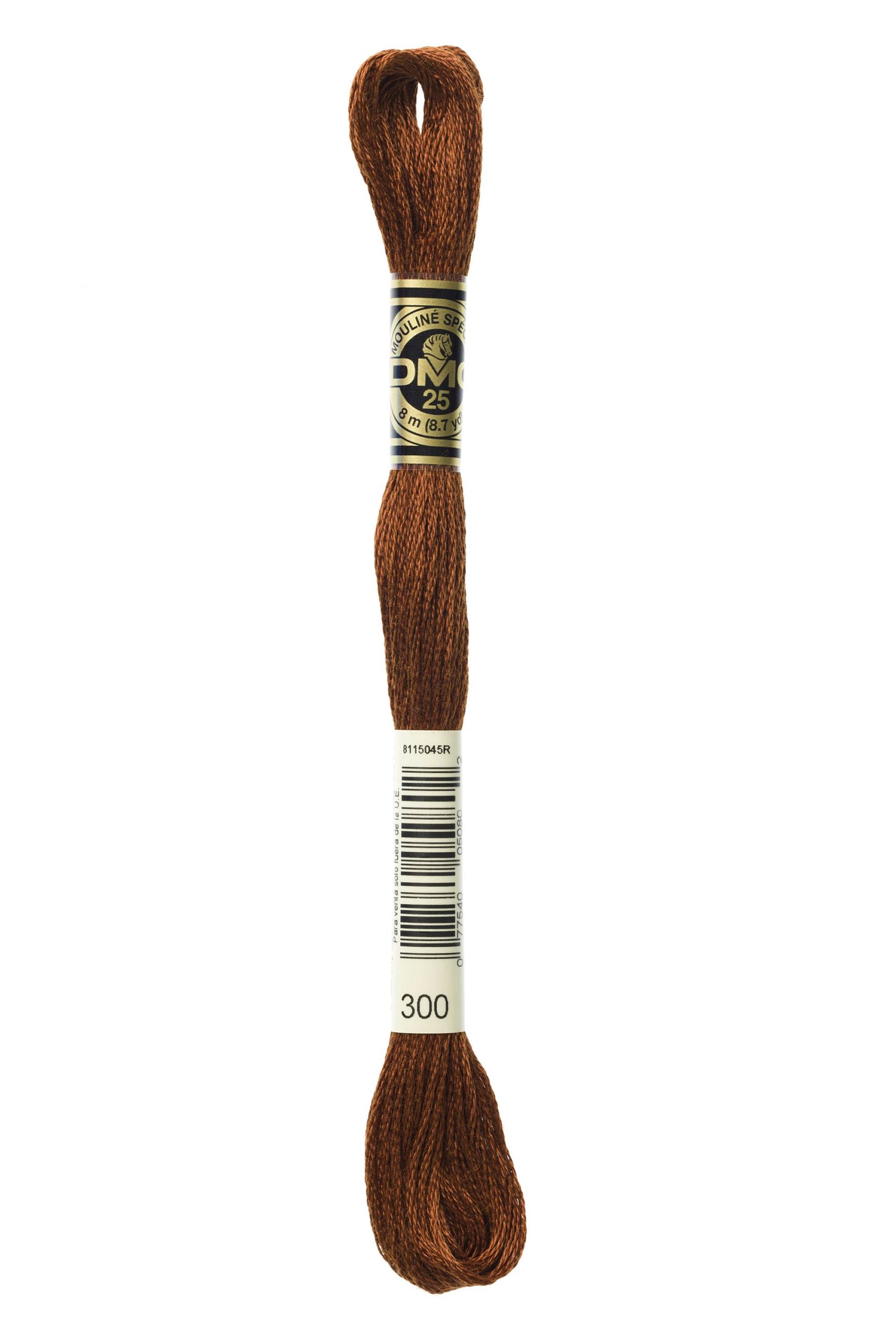 Cotone Dmc Da Ricamo Mouline Colore 300: Matassa di pregiato filato di cotone multicolore, ideale per il ricamo e la realizzazione di progetti creativi. | Dematteis.it