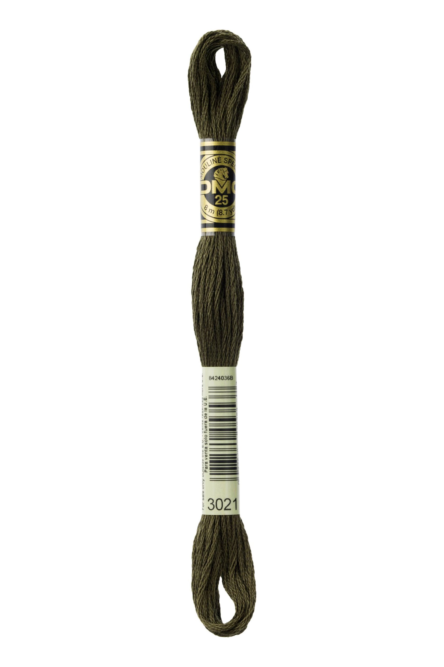 Cotone Dmc Da Ricamo Mouline Colore 3021: Filo in cotone morbido e resistente, ideale per ricami e lavori a maglia di alta qualità. | Dematteis.it