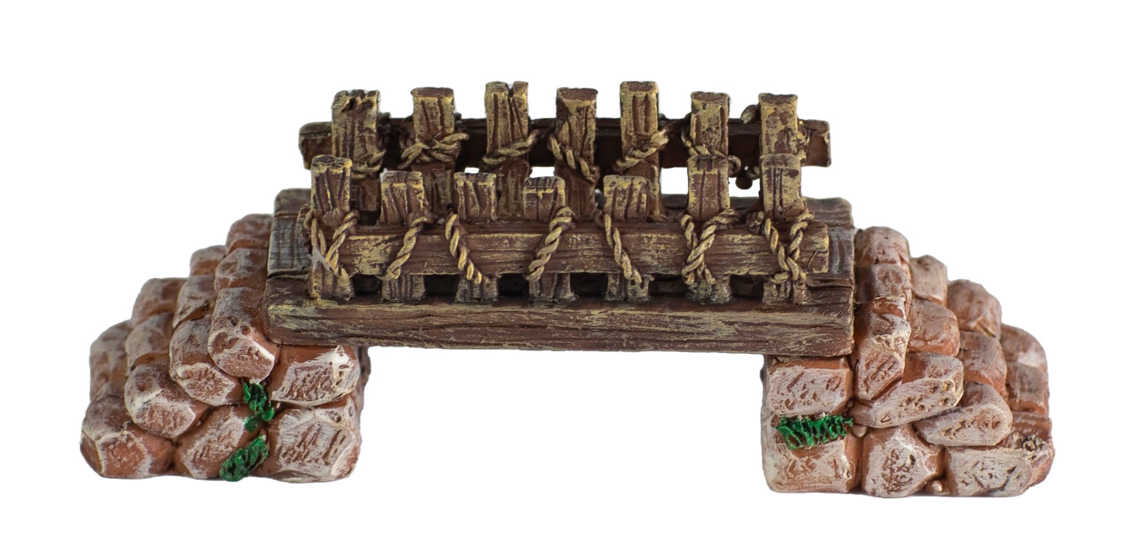 Ponte in resina per presepe 13 x 4 x 5 cm accessorio decorativo natalizio - DeMatteis.it