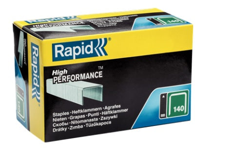 Scatola 5000 Graffe 140/10 Mm Rapid