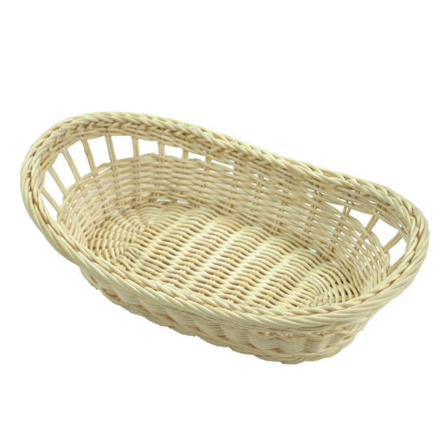 Cestino Vimini Ovale 26X15X5 Cm
