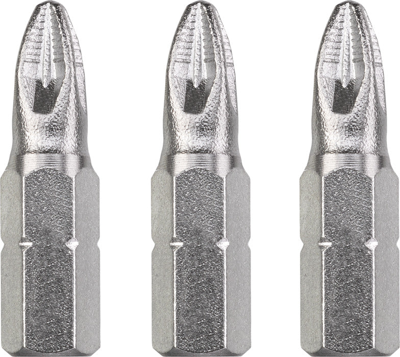 Bit Di Avv. Industrial Steel 3Pz Pz2 25 Mm