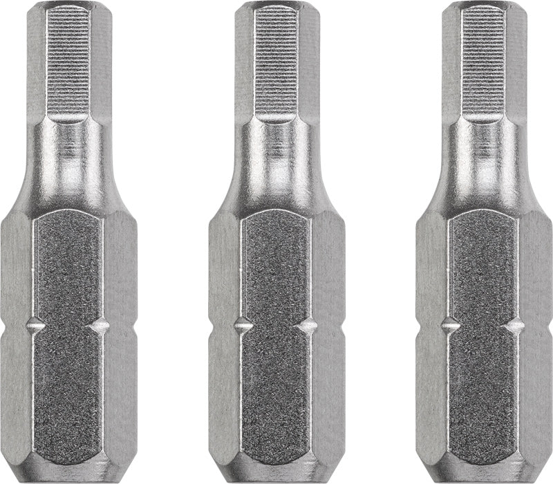 Bit Di Avv. Industrial Steel 3Pz Hex 3 Mm - 25 Mm