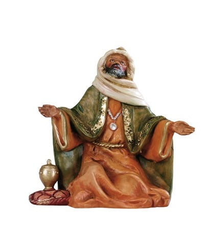 Re Magio 6 Per Presepe Cm 12