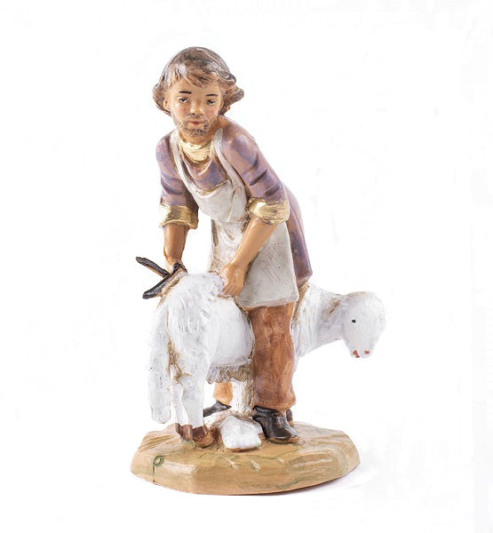 Tosatore Di Pecore Per Presepe 704 12 Cm