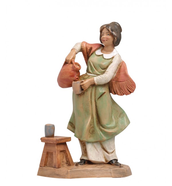 Pastorella Per Presepe 157 12 Cm