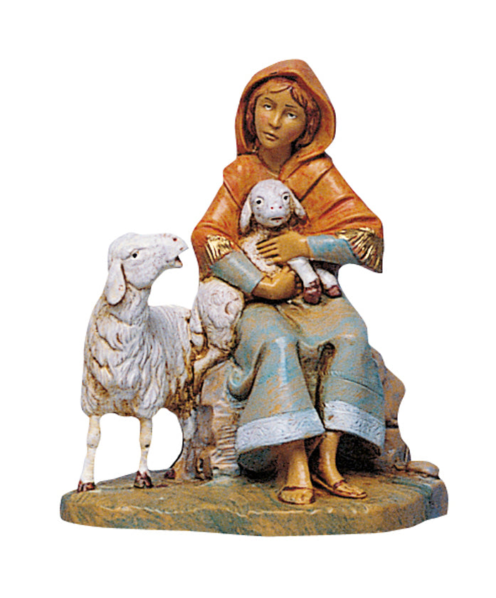 Pastorella Per Presepe 245 12 Cm