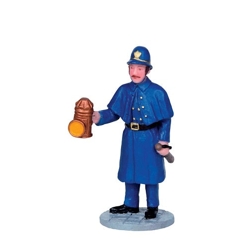 Nighttime Patrol Lemax figurina decorativa guardia notturna per villaggio natalizio - DeMatteis.it