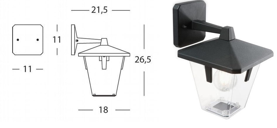 Applique In Basso Eureka Nero Sovil