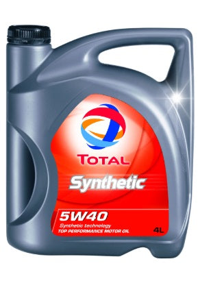 Total Synthetic 5W40 4 Lt