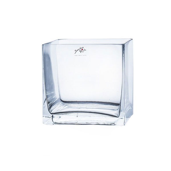 Vaso Vetro Cubo 14X14X14 Cm