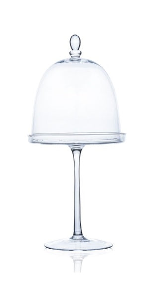 Alzata Vetro Con Coperchio Cover