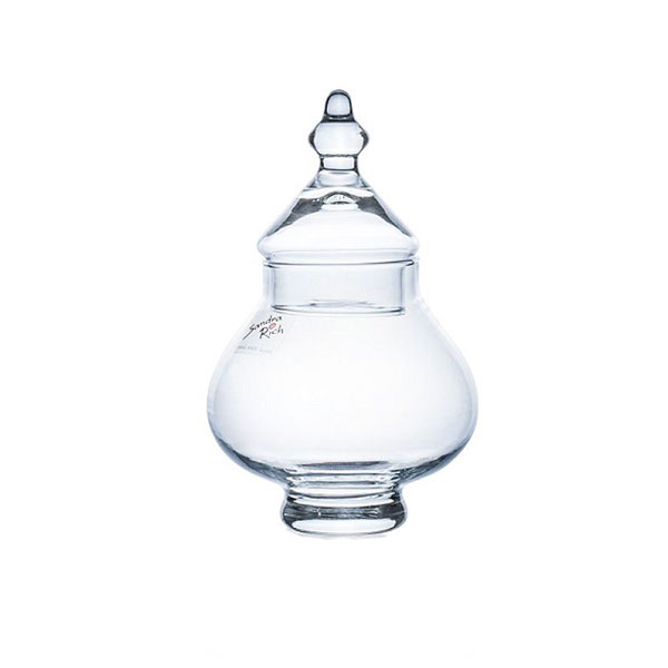 Portaconfetti Vetro D 11X17 Cm