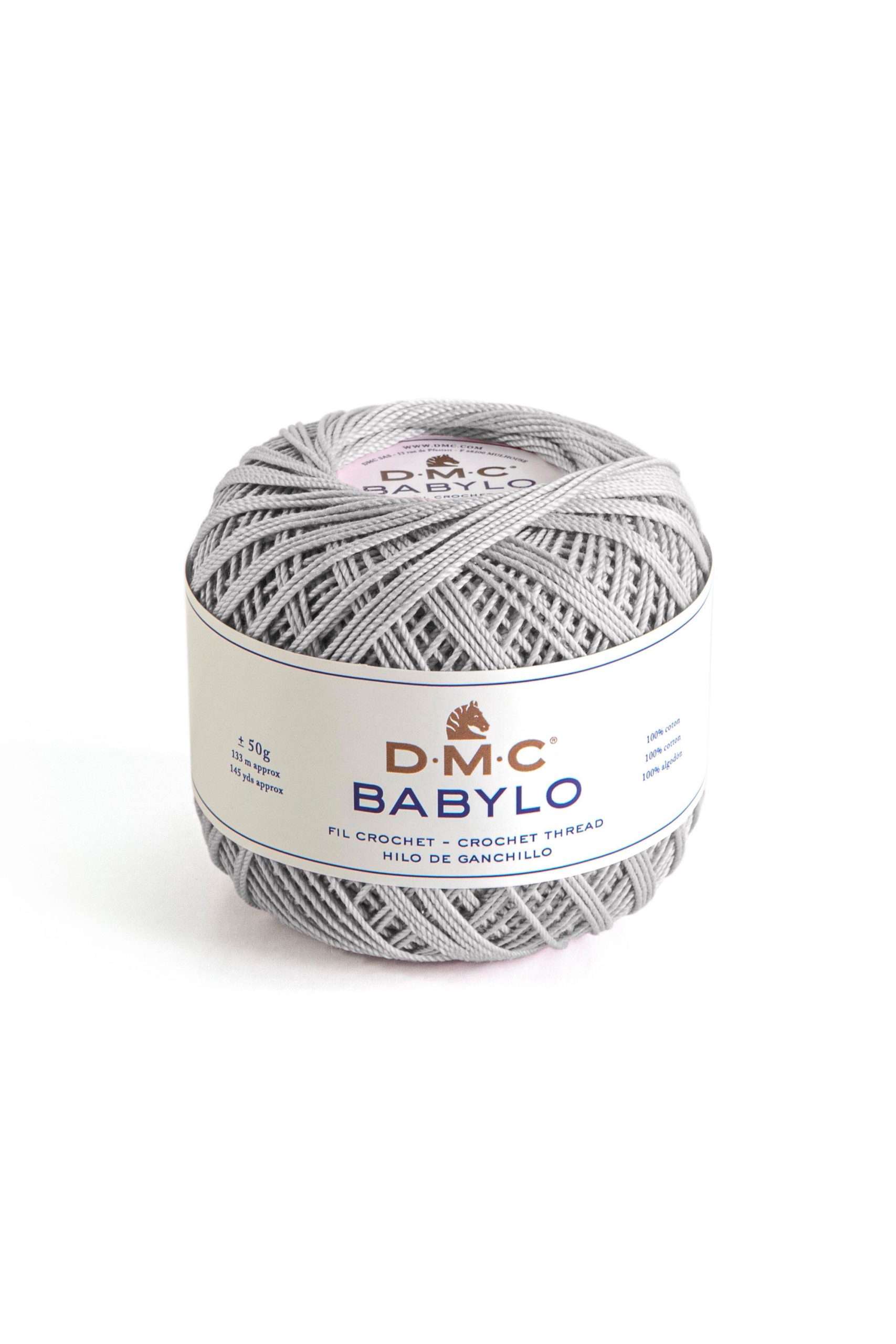 Cotone Dmc Babylo 10 Colore 415: Matassa di cotone morbido e setoso, disponibile in una vasta gamma di colori vivaci, ideale per progetti di uncinetto e maglia. | Dematteis.it