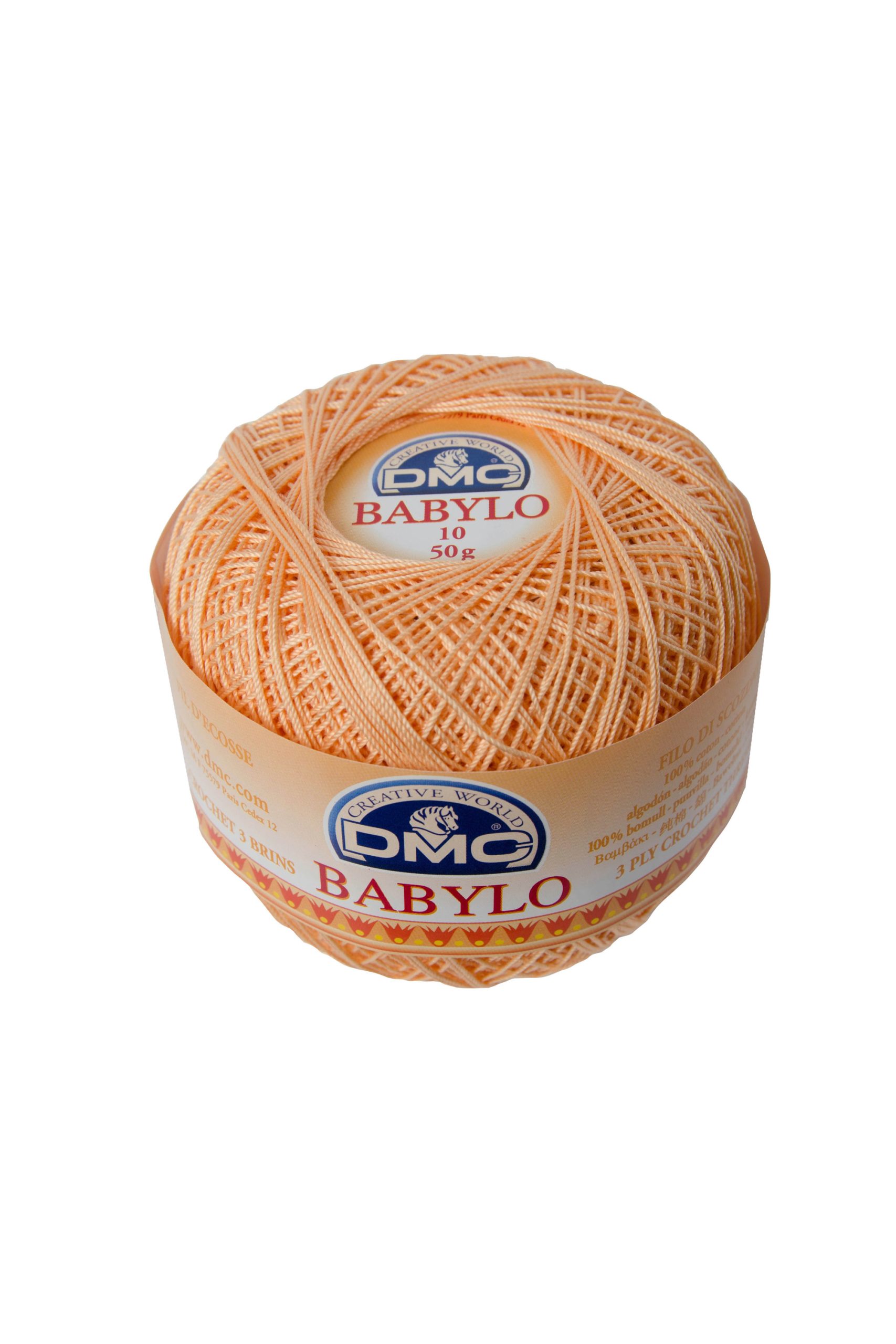 Cotone Dmc Babylo 10 Colore 453: Morbido filato di cotone in una vivace tonalità di colore adatto a lavorazioni artigianali e progetti creativi. | Dematteis.it