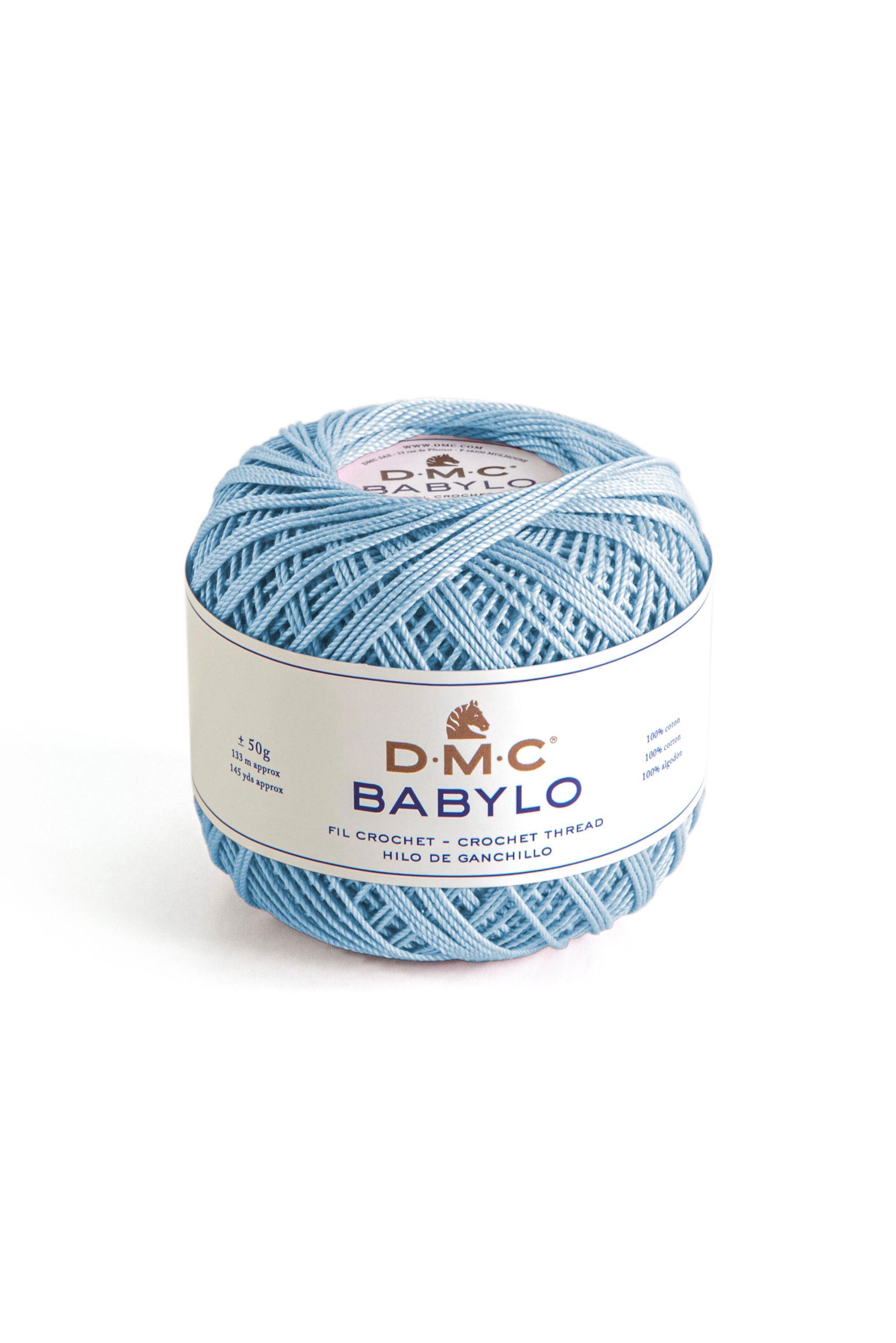 Cotone Dmc Babylo 10 Colore 800: Matassa di cotone morbido e resistente, ideale per progetti di uncinetto e maglia, disponibile in una vasta gamma di colori vivaci. | Dematteis.it