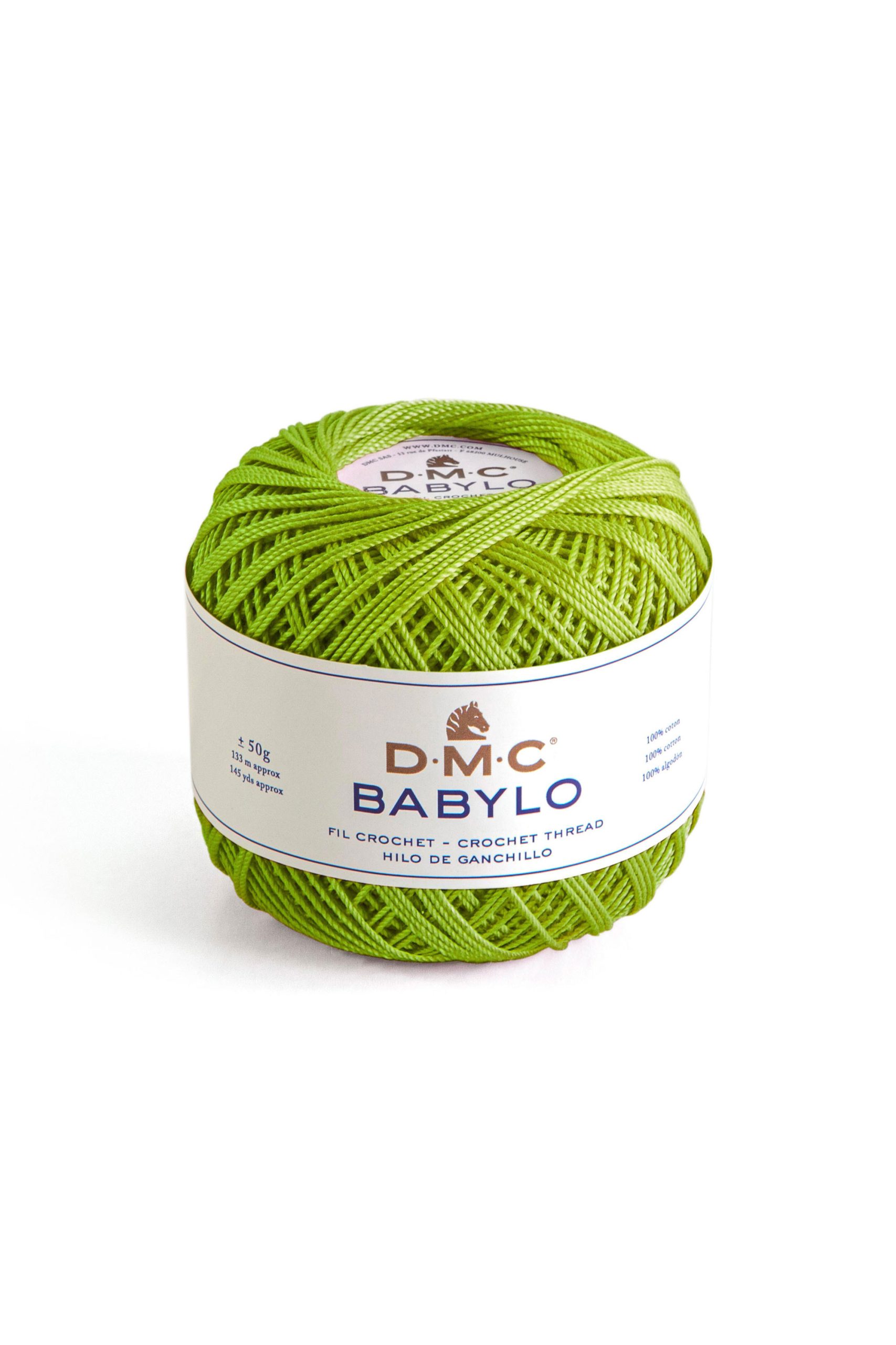 Cotone Dmc Babylo 10 Colore 907: Matassa di cotone pregiato di tinta unita, ideale per lavori di uncinetto, maglia e ricamo. | Dematteis.it