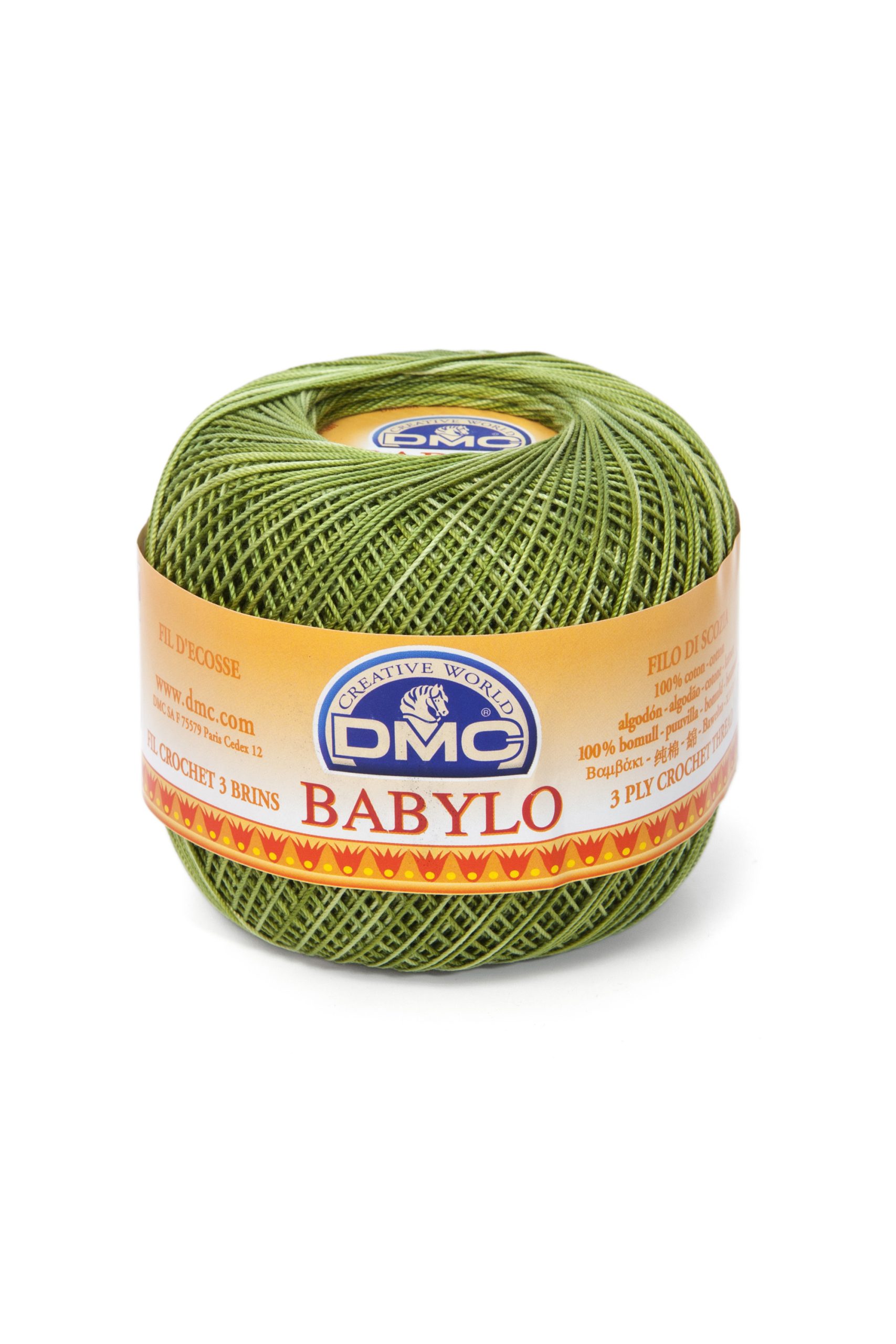 Cotone Dmc Babylo 10 Colore 94: Matassa di morbido cotone con tonalità vivaci, ideale per progetti di artigianato e lavorazioni a maglia o uncinetto. | Dematteis.it