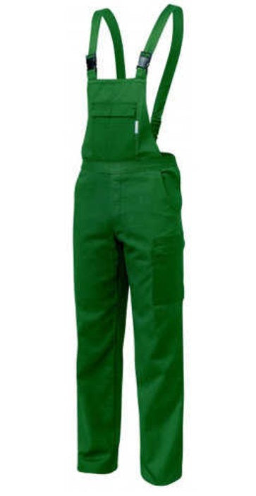 Salopette New Extra Cotone Verde