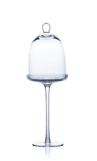 Alzata Vetro Con Coperchio Cover