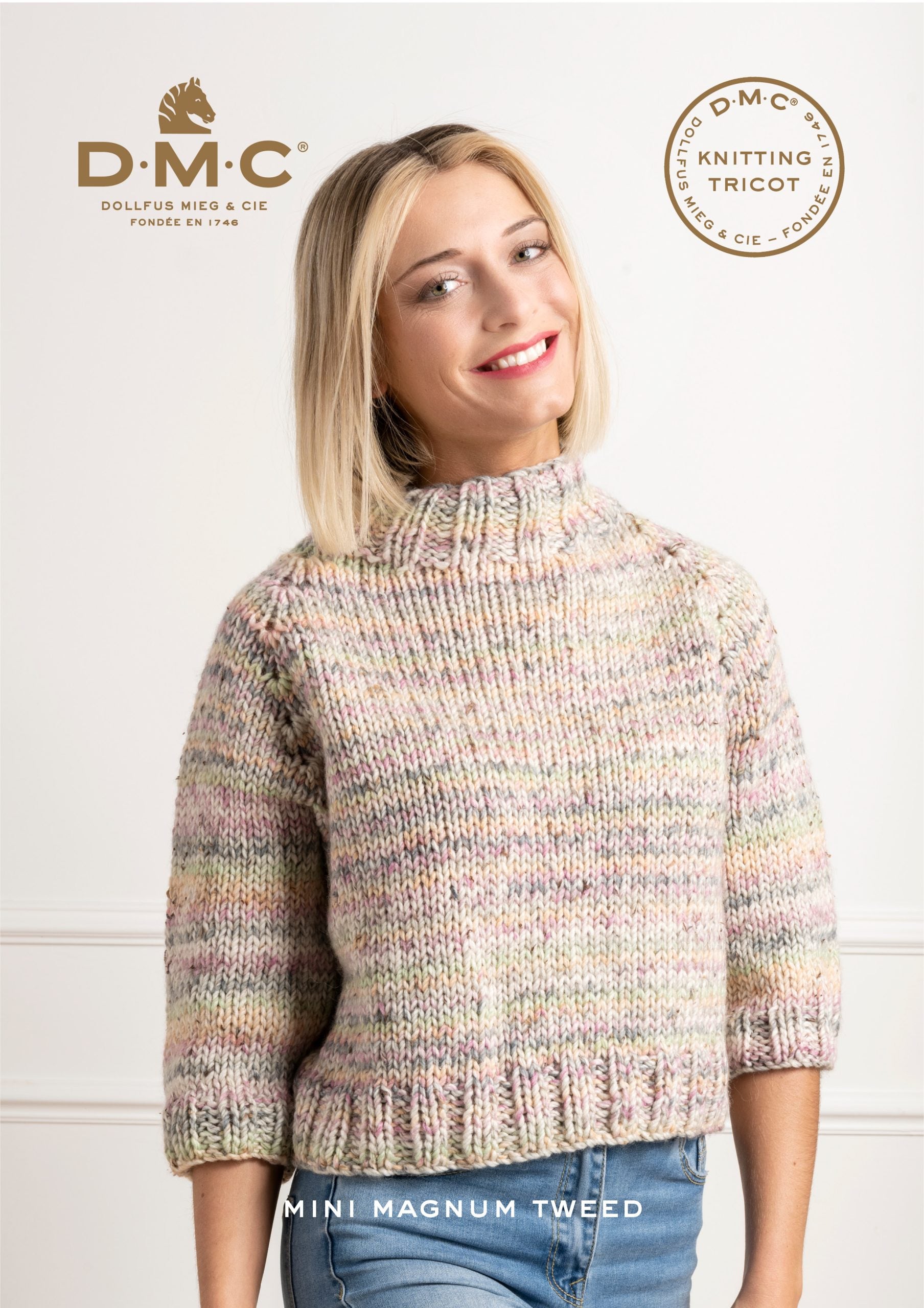 Book Dmc Mini Magnum Tweed: Accessorio da cucina in ferro battuto con motivo a intreccio per la preparazione di dolci tipici della tradizione. | Dematteis.it