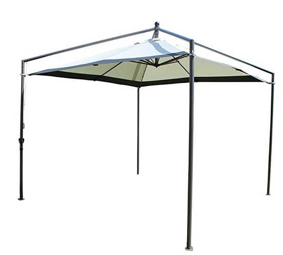 Gazebo Richiudibile 3X3 Mt Alluminio