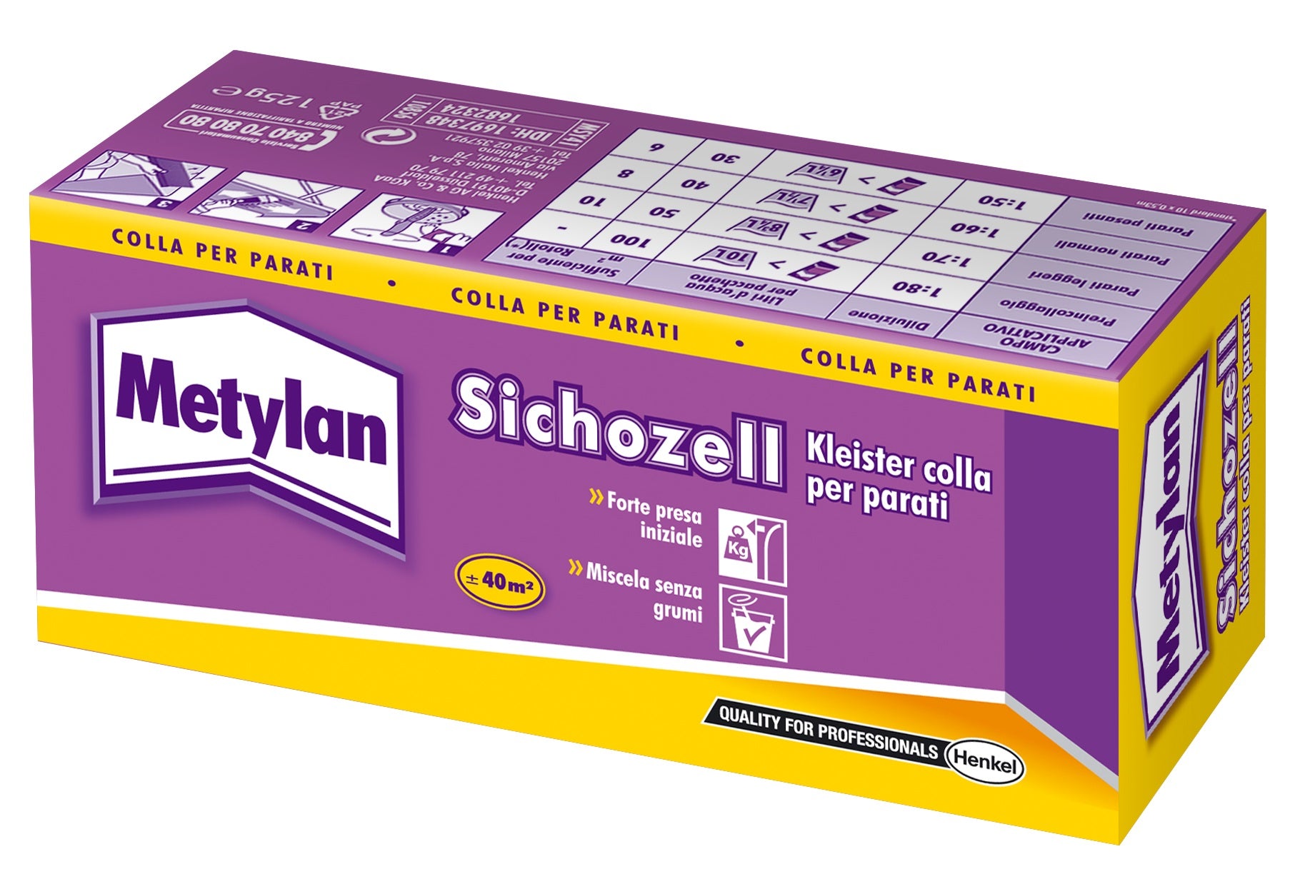 Metylan Sichozell Kleister 125 G