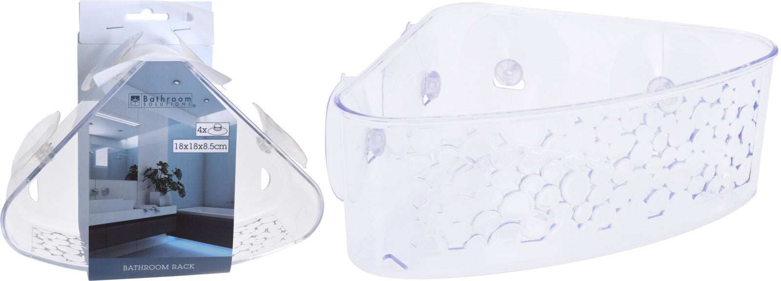 Portasapone Bagno Con Ventosa 18 Cm