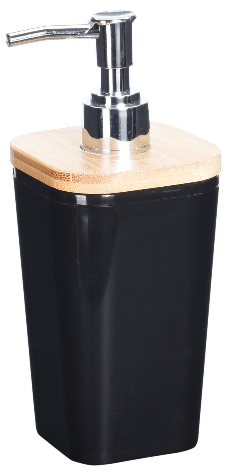Dispenser Sapone Nero Bambu