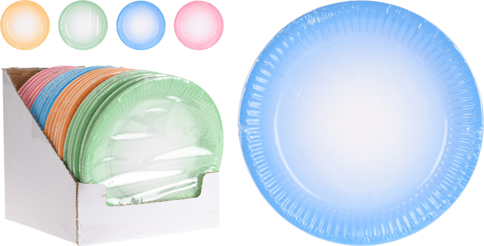 Piatti Di Carta Colorati Set 10 Cm 18