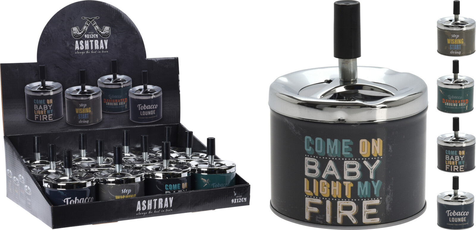 Portacenere Design 9X12 Cm