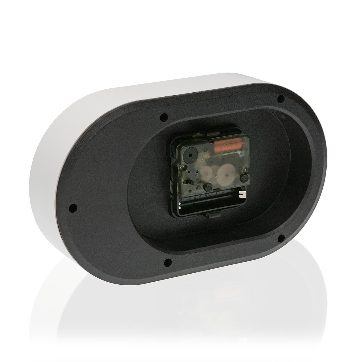 Sveglia Bianco Lancette Oro