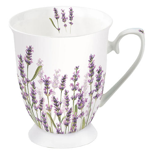 Mug Lavander Shades White 0,25 Lt