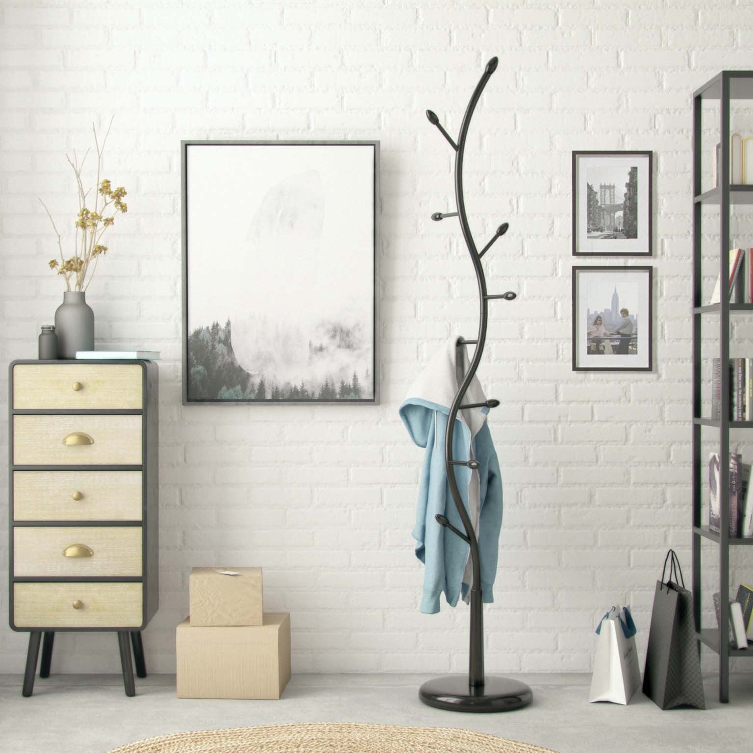 Appendiabiti Alto Nero