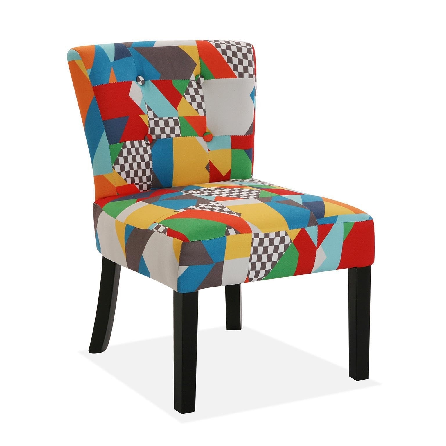 Poltrona Patchwork Brais Colorata