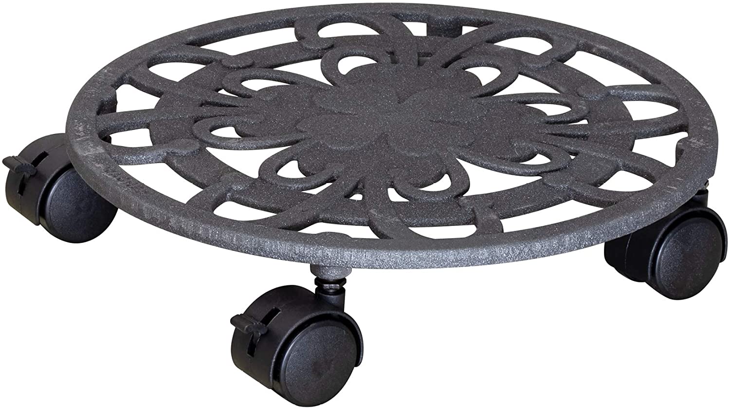 Carrello Per Piante Ghisa Ferro Micaceo D28 Cm 60Kg