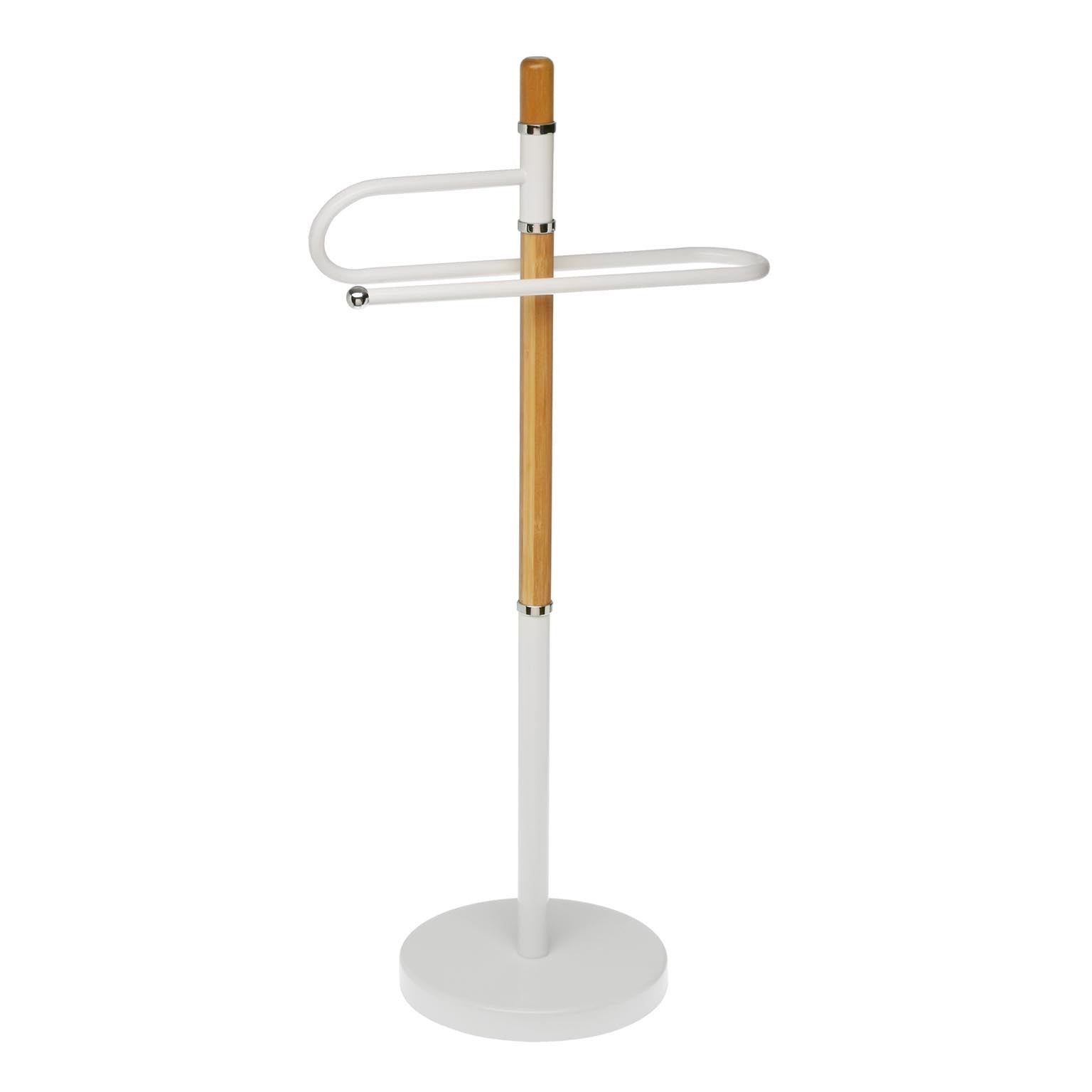 Porta Asciugamani Legno Bianco