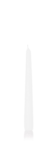 Candela Conica 2,5X25 Cm Bianco