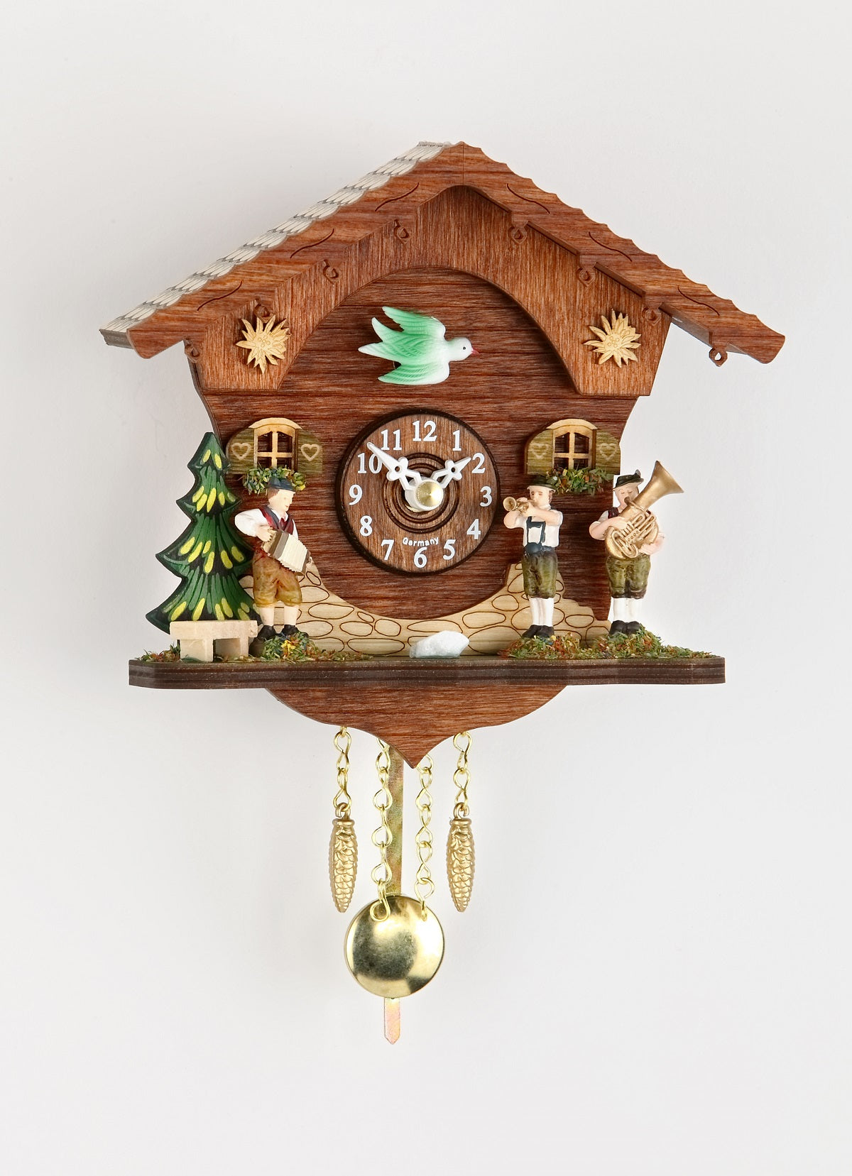 Orologio Cucu Legno Musicisti