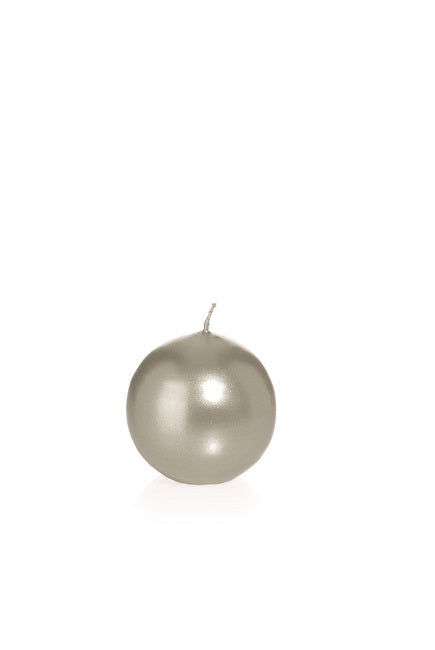 Candela Sferica 60 Mm Argento