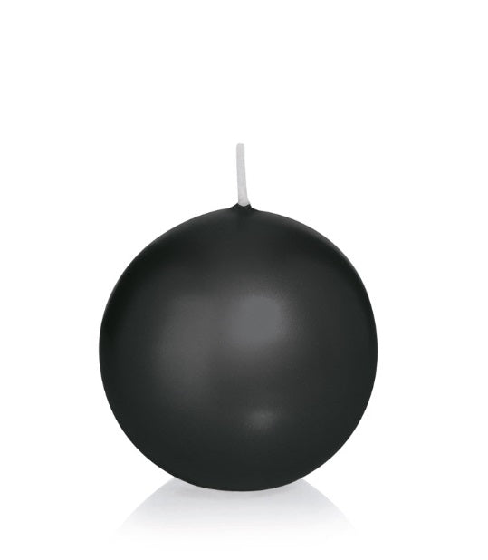 Candela Sferica 70 Mm Nero