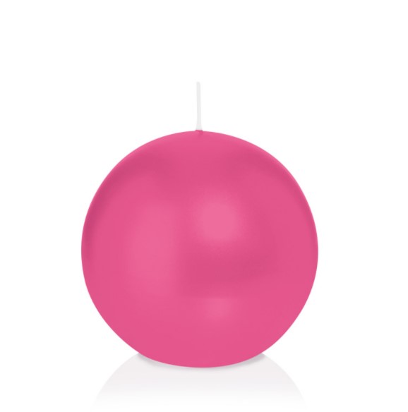 Candela Sferica 70 Mm Rosa