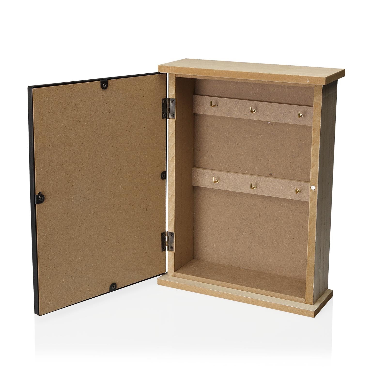 Cassetta Portachiavi Legno Decoro Legno