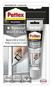 Pattex Silicone Specchi e Vetri 50 ml sigillante trasparente per applicazioni su superfici vetrate - DeMatteis.it