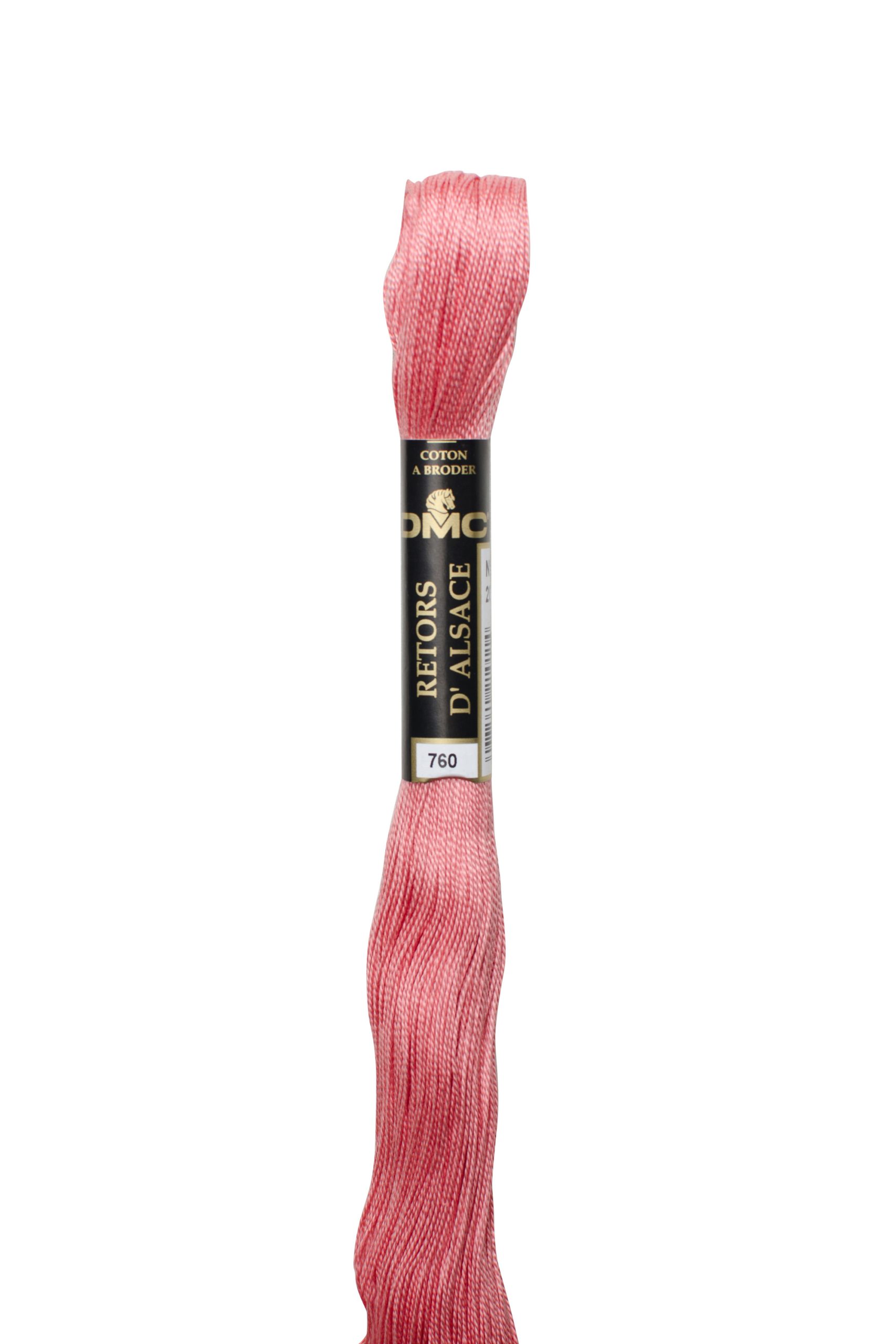 Filato Dmc Retors D'Alsace Grossezza 5 Colore 760: Filato pregiato in puro cotone con torsione ritorta, ideale per lavori a maglia e uncinetto di alta qualità. | Dematteis.it