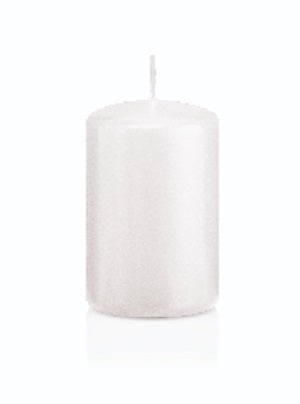 Candela Cilindrica 5X8 Cm Bianco