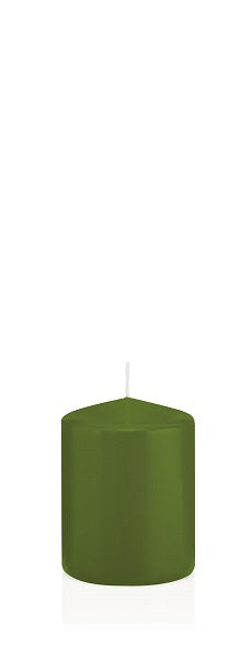 Candela Cilindrica 6X8 Cm Oliva